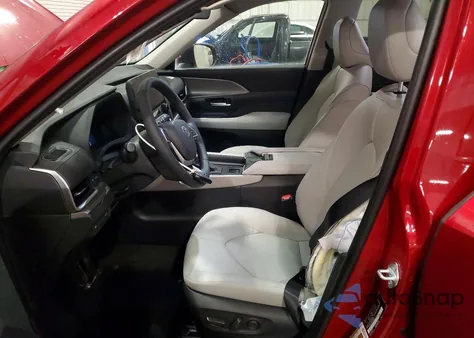 2026 Toyota Grand Highlander Xle from USA, damaged, VIN 5TDAAAB56TS119060